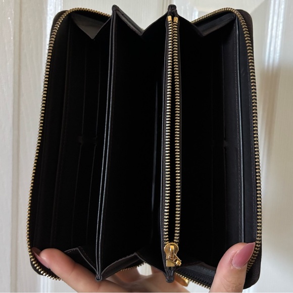 Louis Vuitton Vernis Zippy Wallet Terre d’ombre (Espresso) Authentic Long Wallet - Picture 10 of 16